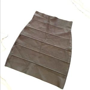 BCBG MaxAzria Simone Textured Power Skirt